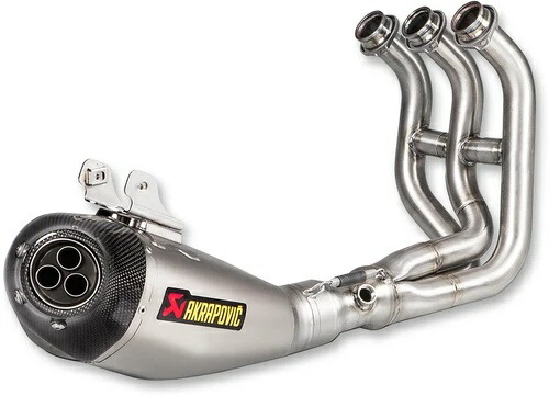 AKRAPOVIC レースエキゾースト - チタン S-Y9R8-HEGEHT