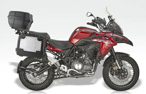 Kappa GARDA MONOKEY パニアキット 144L シルバー ベネリ TRK 502 X 2018-2024用