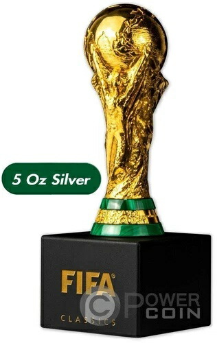FIFAワールドカップトロフィー 5オンス 2024 金メッキシルバートロフィー｜WORLD RESOURCE【KING店】
