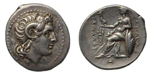 リュシマコス（紀元前305年-紀元前281年）。トラキア王。ARドラクマ。希少。｜WORLD RESOURCE【KING店】