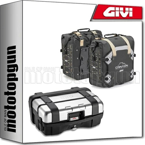 トレッカー キャニオン トップケース + サイドバッグ - 103 LT GIVI SUZUKI GSX S 1000 F 2020 20