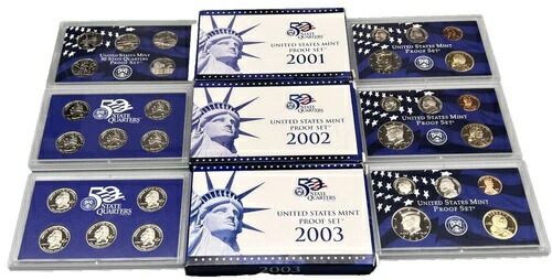 楽天市場】オールドコインメダルシリーズ 3 プルーフ貨幣セット 2001