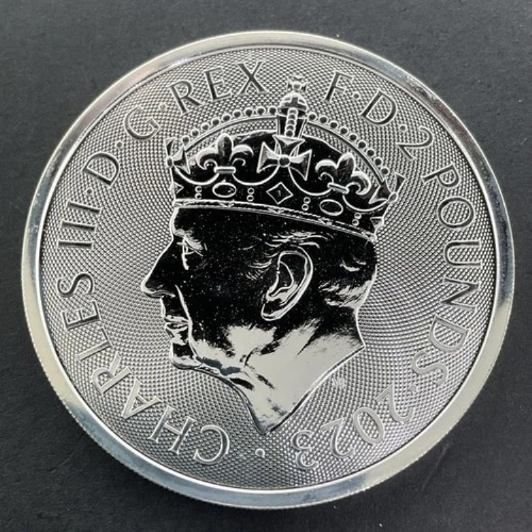 楽天市場】2023 ブリタニア銀貨 ブリタニア 戴冠式 チャールズ