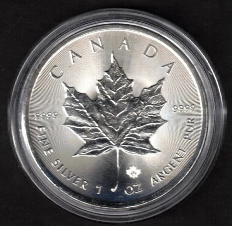 銀価格高騰！カナダ・メープルリーフ銀貨 1オンス 5ドル 2013年一枚 楽天市場】☆即納追跡可☆ カナダ 2013 メイプルリーフ 5ドル 1オンス