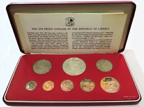 楽天市場】1975年ベリーズ硬貨 純銀製プルーフセット フランクリン