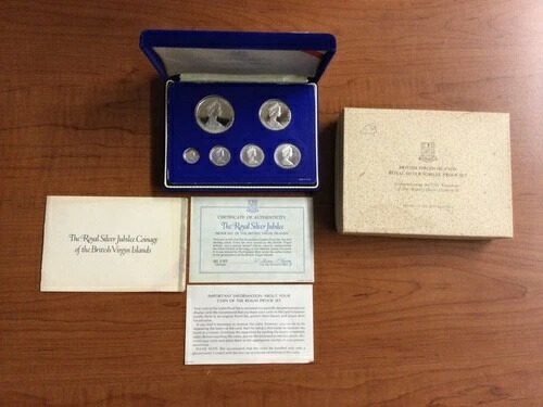 楽天市場】1974年 イギリス領ヴァージン諸島 プルーフコインセット