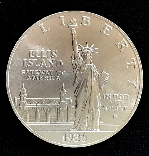 楽天市場】アメリカ 自由の女神 1ドル銀貨・50セント白銅貨