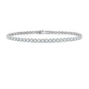 楽天市場】レダシルマ ダイヤモンドブレスレット H-TENNIS new/D