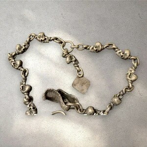 楽天市場】【中古】Roen スカル ウォレットチェーン 