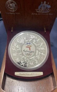 楽天市場】SV1000 純銀 2000年シドニーオリンピック記念銀貨