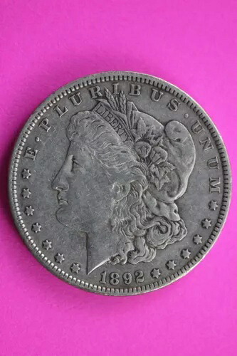 1892年 P モルガン レディ・リバティ 希少年号 シルバードル 正規品 0223N