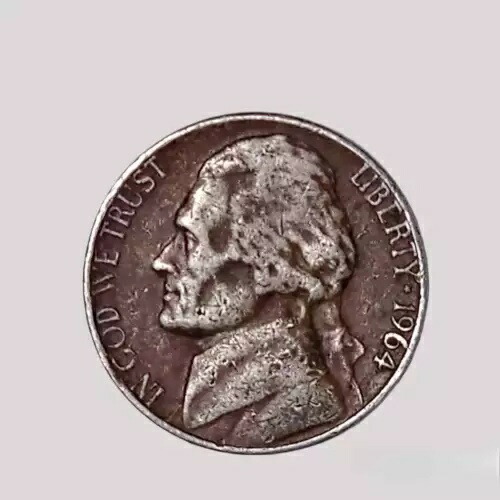 楽天市場】1964 D ジェファーソン ニッケル 5 セント アメリカン USA