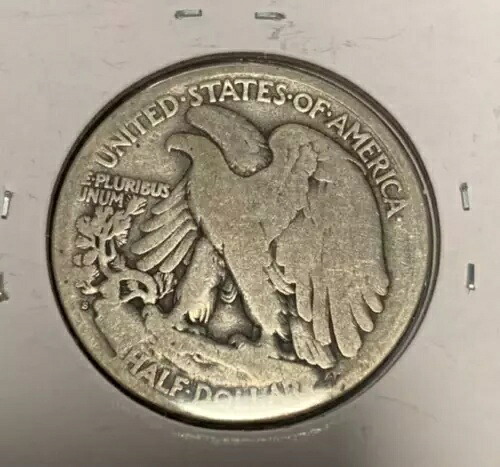 1921-S ウォーキング・リバティ・ハーフダラー、キーデイト **希少コイン** 1386