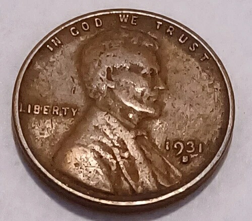 1931-S 米国リンカーン小麦セント 1セント - 希少年号 - キーデート 61,105円