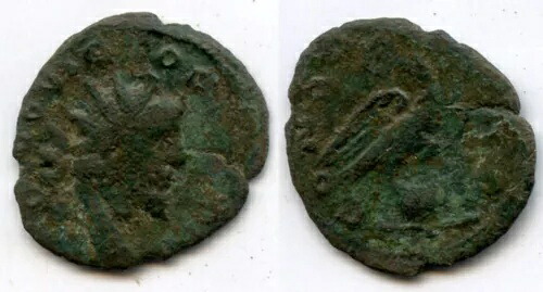 ヴィクトリヌスの貴重な記念アントニニアヌス (西暦 268 ～ 270 年) - DIVO VICTORINO PIO、