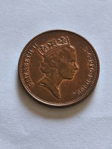 楽天市場】希少な1992年英国10ペンス硬貨 DG Reg FD - エリザベス2世