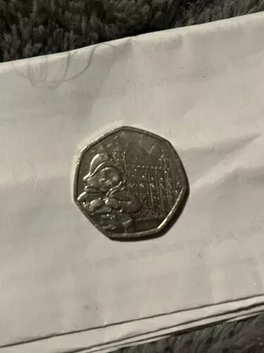 超レアなパディントンベアの50ペンス硬貨