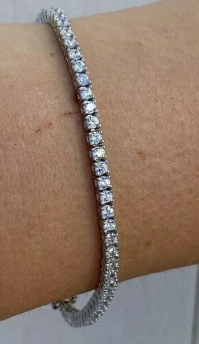 楽天市場】天然ルビー×ダイヤモンド K18ホワイトゴールド テニス