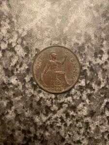 1948年 ペニー - 1ペニーコイン - ブロンズ - 国王ジョージ6世