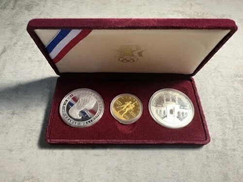 楽天市場】記念メダル ロサンゼルス オリンピック K21.6 1984年 金貨