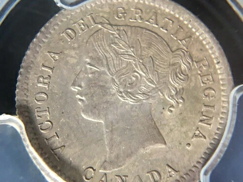 1900年 PCGS 認定カナダ金貨、10セント、**MS-65** #5633
