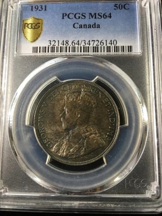 【PCGS PL66 CAM】1962年 カナダ 50セント銀貨 PCGS PL66 CAM】1962年 カナダ 50セント銀貨 コレクション