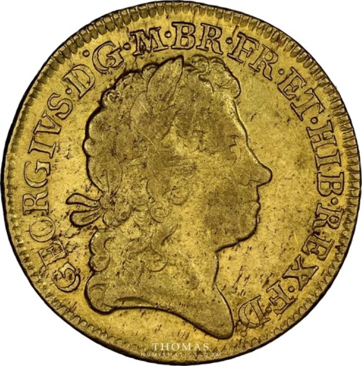 コイン - イギリス ジョージ1世 - 金ギニー 1716年 - NGC VF 35 - トレジャー・エラービー