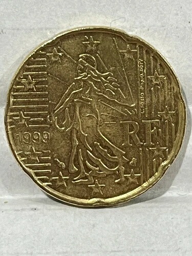 楽天市場】非常に希少なフランス 50セント RF 2001 ユーロ硬貨 : WORLD