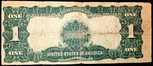 1899年 1ドル銀貨 大型ブラックイーグル 中心からずれている / 逆回転している エラー