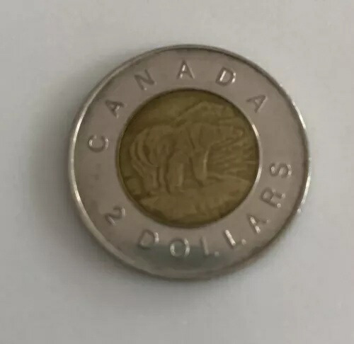 楽天市場】1996 カナダ 2 ドル硬貨クイーン エリザベス 2 世 & Polar