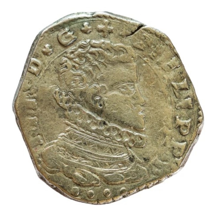 HN フィリッポ 3 世スペイン (1598-1621)。 1618年。メッシーナ。 4 タリ Ag Sp.38 R S143｜WORLD RESOURCE【KING店】