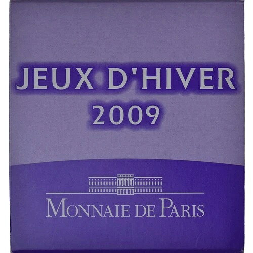 [#1177755] フランス、10 ユーロ、ジュー ディヴェール - スキー アルペン、2009 年、モネ ド パリ、PR