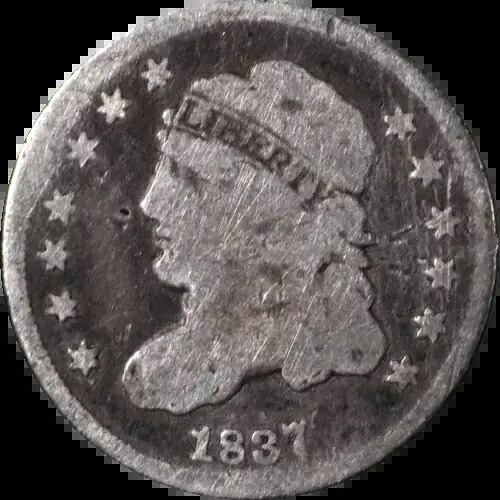 エグゼクティブ・コイン・カンパニーの1837年胸像ハーフダイムのお買い得品