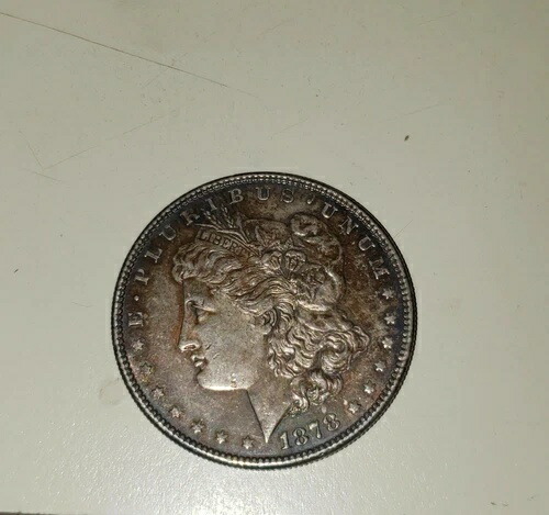 1878-S 1ドル モルガン 90% 米国銀貨 ダークトーン 美品 詳細