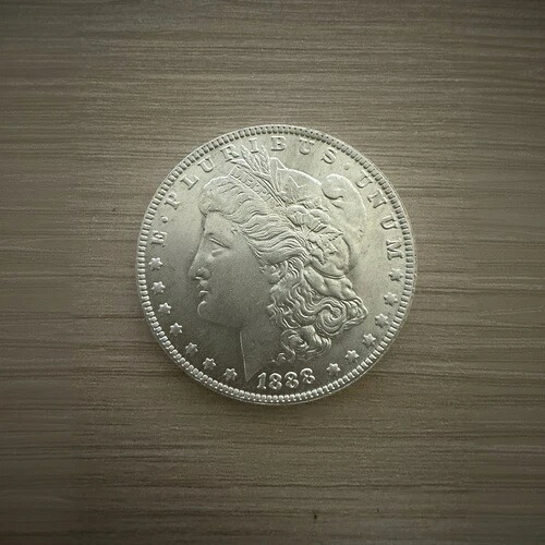3枚セット -1888-P 1ドルモルガン銀貨