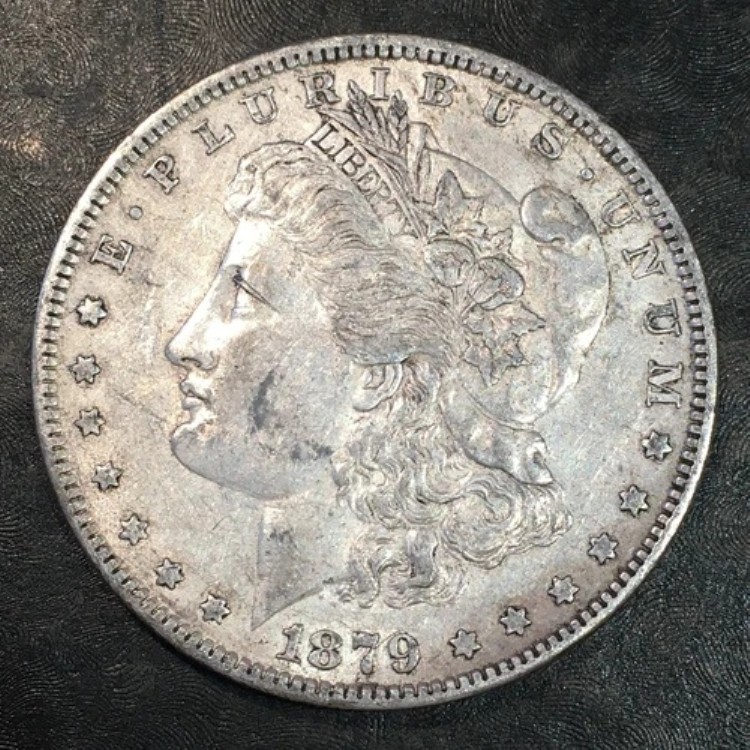 1879-O モルガン銀貨 - 高品質スキャン #Q709
