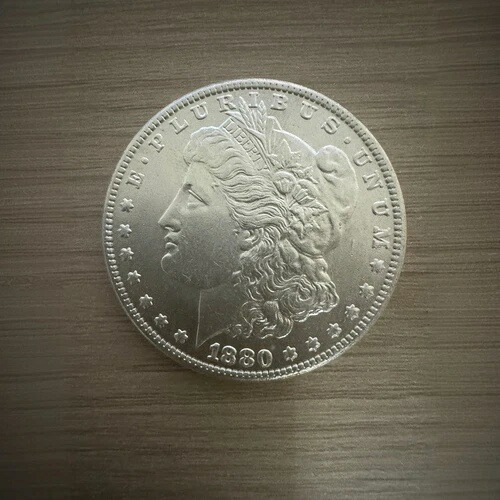 3枚セット -1880-P 1ドルモルガン銀貨