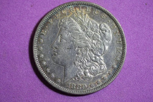 1880年製モルガン銀貨発見!!! #K10380