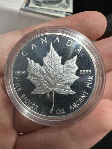 楽天市場】【プルーフ】 カナダ 日加修好80周年 5ドルプルーフ銀貨