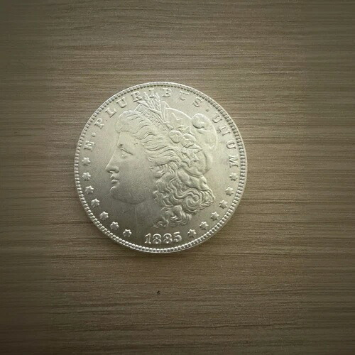 3枚セット -1885-P 1ドルモルガン銀貨