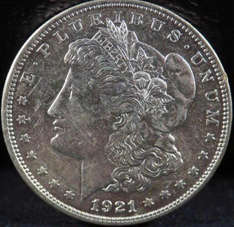 1921年 D モルガン シルバー ダラー ミント ステート (MS) - SKU 102US 52,800円