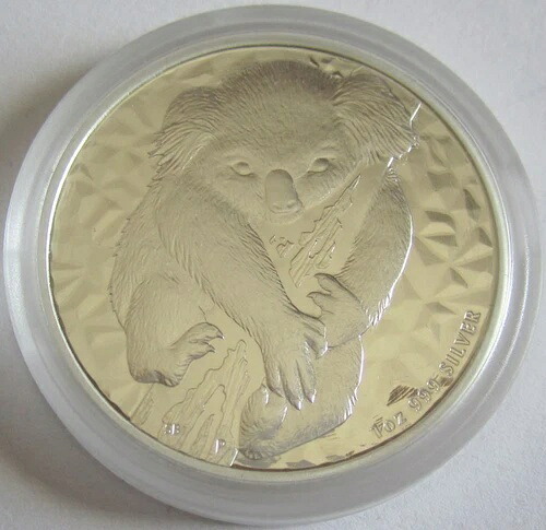 オーストラリア 1ドル 2007年 コアラ 1オンス 銀貨