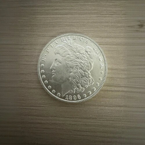 3枚セット -1896-P 1ドルモルガン銀貨