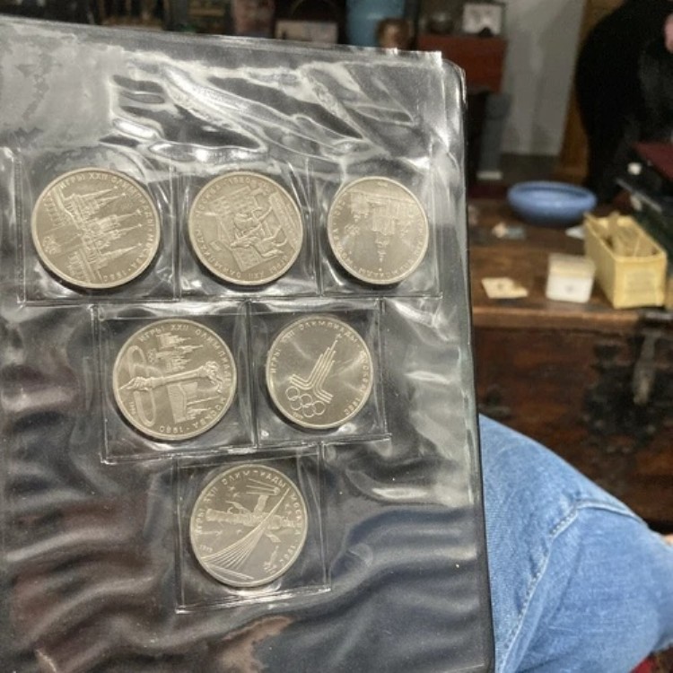 楽天市場】ロシア : 1980 年モスクワ オリンピック 6 コイン セット