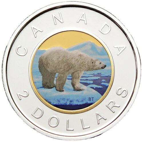 2019年カナダドル2ドルカラー銀貨 #23612