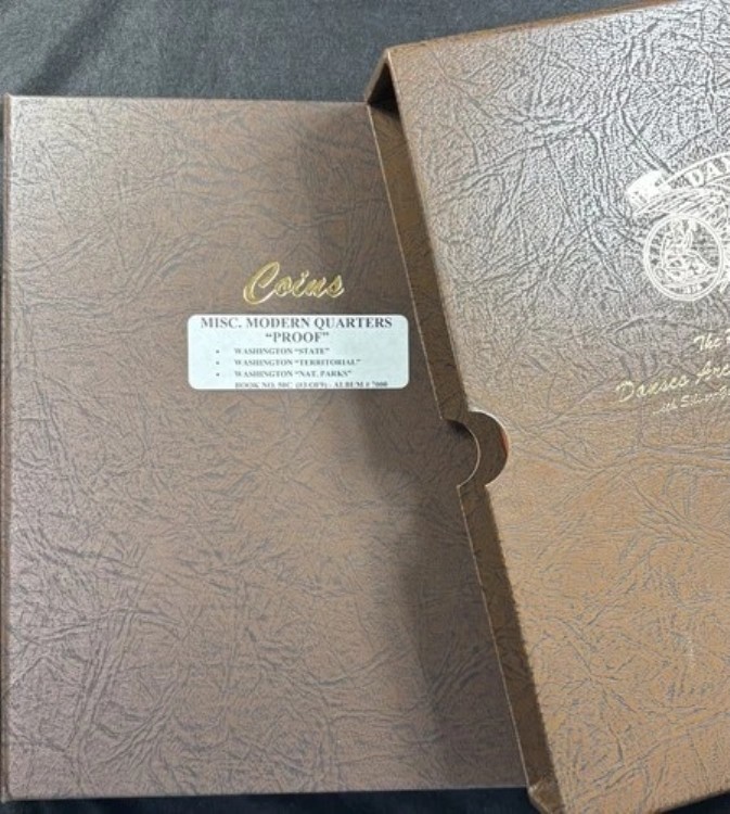 1999-2014 雑多な証明 州、国立公園、領土の区画 - Dansco 7000