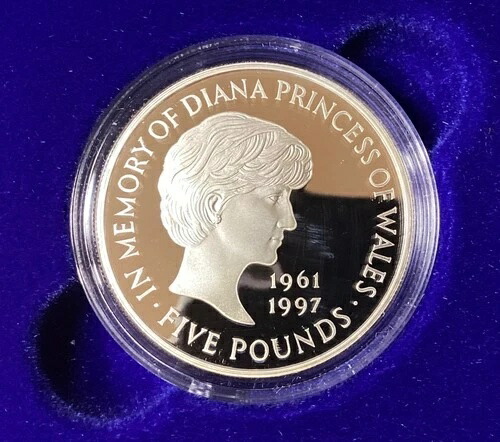 1999年 イギリス ダイアナ妃追悼 5ポンド プルーフ銀貨 (54) 1999 ダイアナ追悼 5ポンド プルーフ銀貨 NGC PF68UC ⑳ - メルカリ