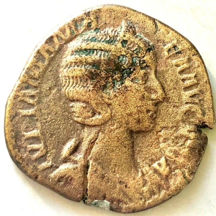 ローマコイン ユリア・ママエ 221-235AD.AE ローマ アレクサンダー・セウェルス 16gr 30mm VF レア｜WORLD RESOURCE【KING店】