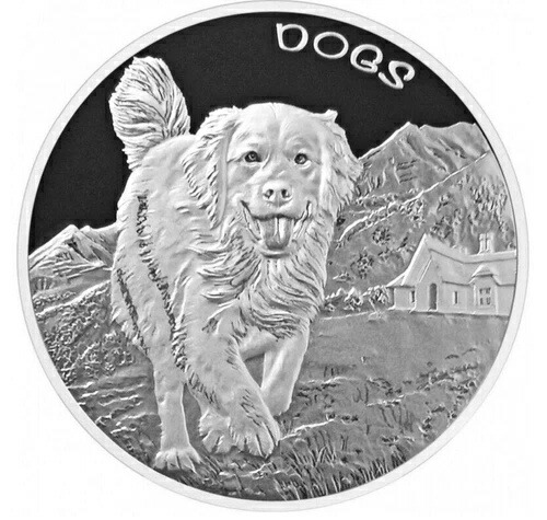 楽天市場】☆即納追跡可☆ フィジー 2022 犬 ドッグ 50セント1オンス