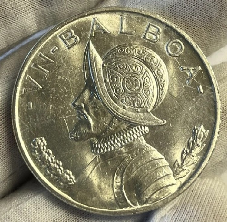 楽天市場】パナマ共和国 20バルボア銀貨 1974年 【中古】(65978